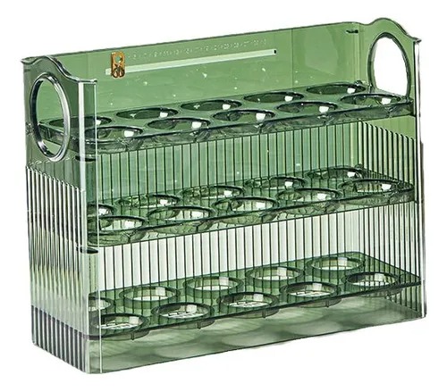 Miniatura 3 de Organizador De Huevos 30 Huevos Acrílico